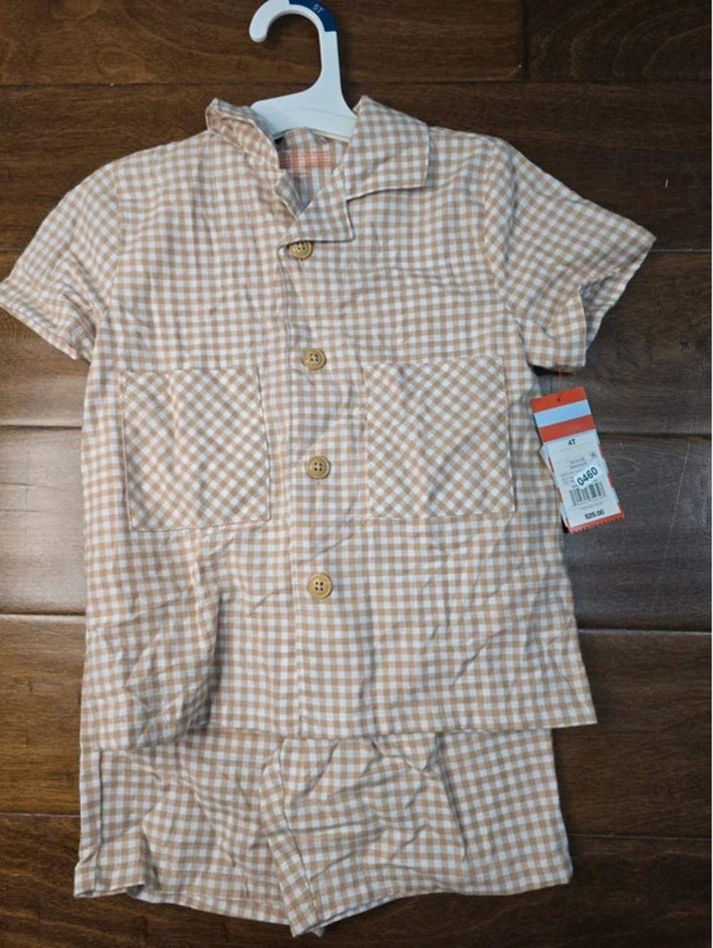 4t brand new shorts outfit set from target item 460G7